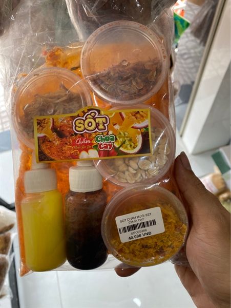 SỐT CHẤM MUỐI SỆT CHUA CAY