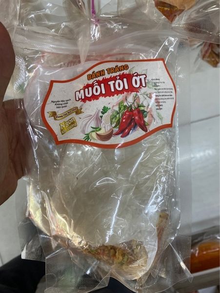 BÁNH TRÁNG PS MUỐI TỎI ỚT