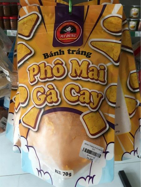 BÁNH TRÁNG PHÔ MAI GÀ CAY