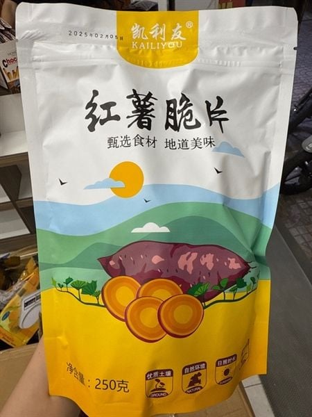 Khoai sấy Hà Bắc