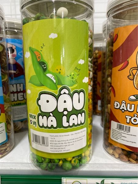 ĐẬU HÀ LAN MIX 5 VỊ