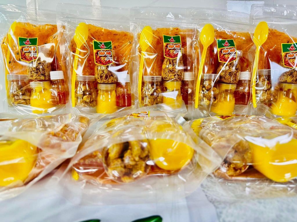 Combo Trứng Muối Tóp Mỡ