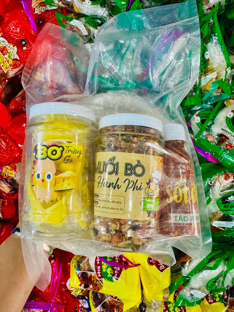 Combo Muối Bò Hành Phi