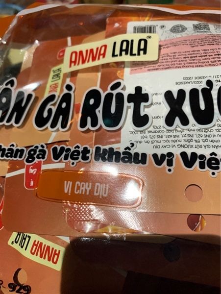Chân gà rút xương anna cay dịu