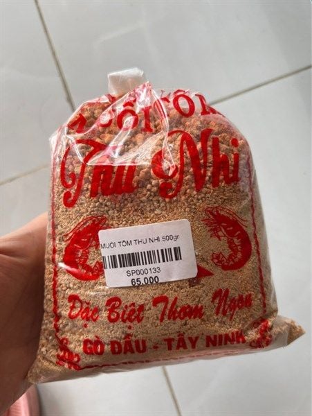 MUỐI TÔM THU NHI 500gr