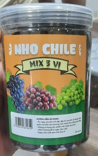 NHO CHILE MIX 3 VỊ 400GR