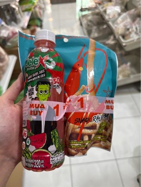 Bánh que vị tôm shrimp 50g