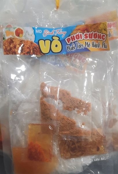 VÒ MUỐI TÔM MỠ HÀNH PHI
