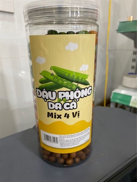 ĐẦU PHỘNG DA CÁ MIX 4 VỊ