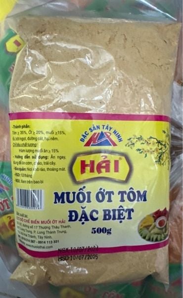 MUỐI ỚT TÔM ĐB HẢI