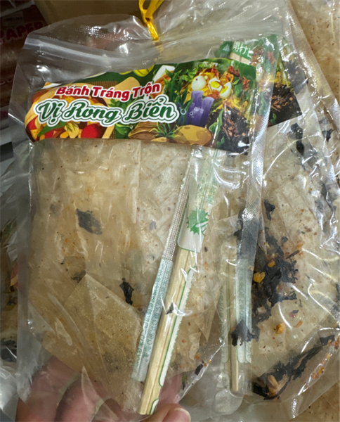 BÁNH TRÁNG TRỘN VỊ RONG BIỂN