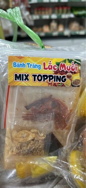 LẮC MUỐI MIX TOPPING