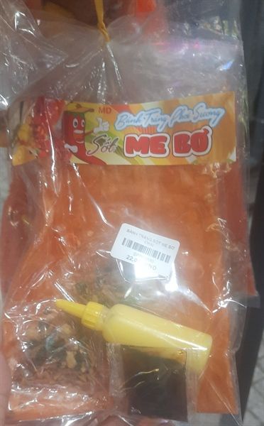 BÁNH TRÁNG SỐT ME BƠ CHAI