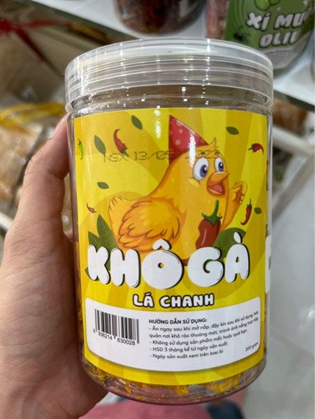 KHÔ GÀ LÁ CHANH