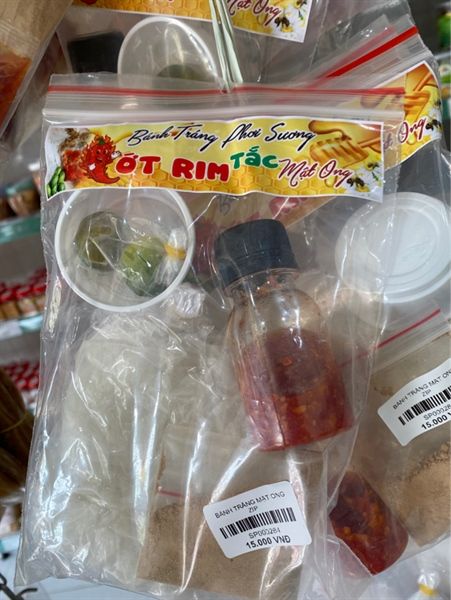 BÁNH TRÁNG ỚT RIM TẮC MẬT ONG ZIP