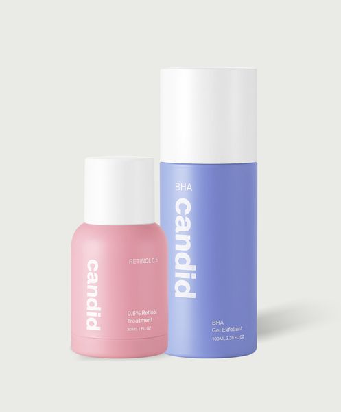 Combo Retinol 0.5% và Tẩy tế bào chết BHA