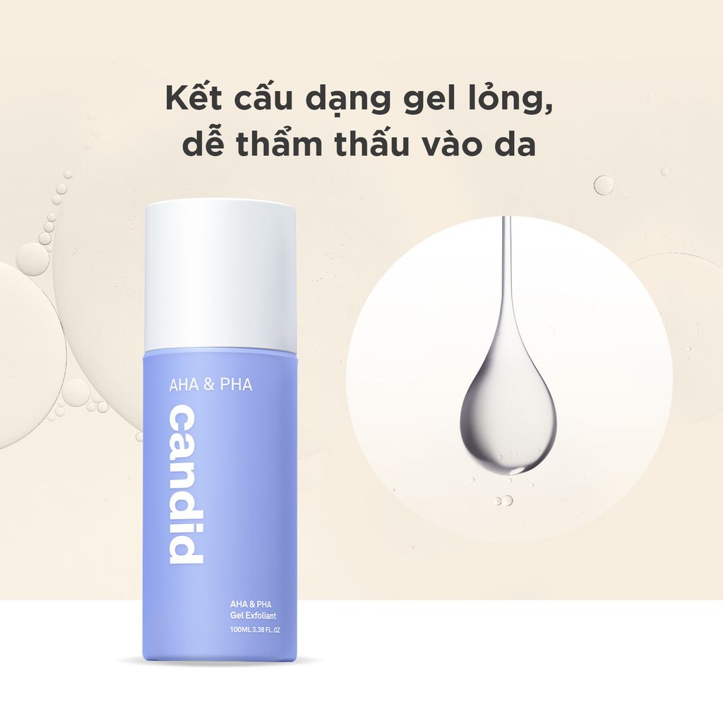 Tẩy tế bào chết AHA & PHA