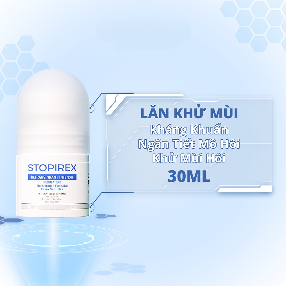 Lăn Khử Mùi Kháng Khuẩn Ngăn Tiết Mồ Hôi Stopirex (30ml)Lăn Khử Mùi Kháng  Khuẩn Ngăn Tiết Mồ Hôi Stopirex (30ml) – Unipara