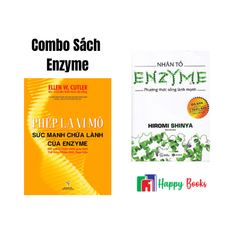 Combo 2 cuốn sách hay nhất về Enzyme: Phép lạ vi mô - Sức mạnh chữa lành của enzyme & Nhân tố ENZYME