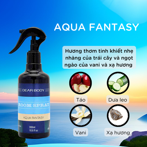  Nước Hoa Xịt Phòng Aqua Fantasy Room Spray 300ml 