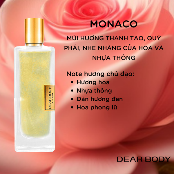  Nước Hoa Có Nhũ Monaco Eau De Parfum 50ml 