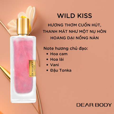  Nước Hoa Có Nhũ Wild Kiss Eau De Parfum 50ml 