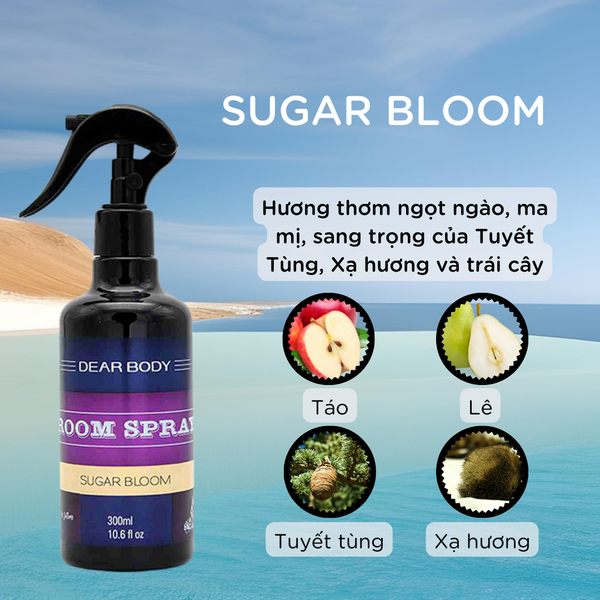  Nước Hoa Xịt Phòng Sugar Bloom Room Spray 300ml 