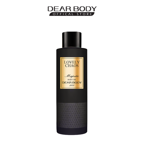  Dầu Dưỡng Thể Massage Nước Hoa Lovely Chaos Majestic Body Oil 270ml 