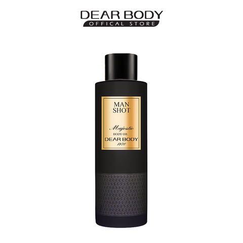  Dầu Dưỡng Thể Massage Nước Hoa Man Shot Majestic Body Oil 270ml 