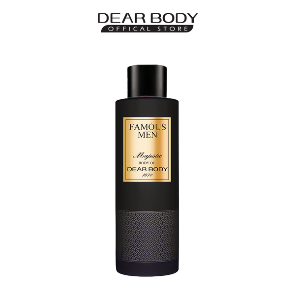  Dầu Dưỡng Da Toàn Thân Cho Nam Famous Men DEAR BODY Body Oil 270ml 
