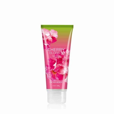  Kem Dưỡng Thể Nước Hoa Cherry Blossom Body Cream - Thơm Lâu Mềm Mịn Da 226g 