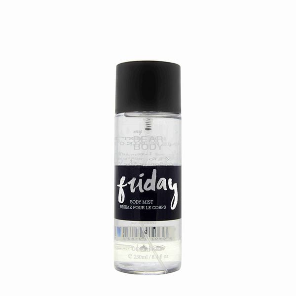  Xịt Thơm Toàn Thân  Friday Body Mist 250ml 