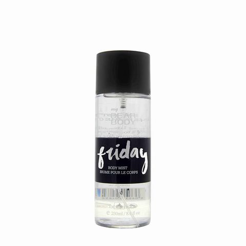  Xịt Thơm Toàn Thân  Friday Body Mist 250ml 