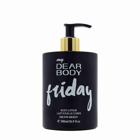  Sữa Dưỡng Thể Nước Hoa Friday Body Lotion - Thơm Lâu Mềm Mịn Da 500ml 