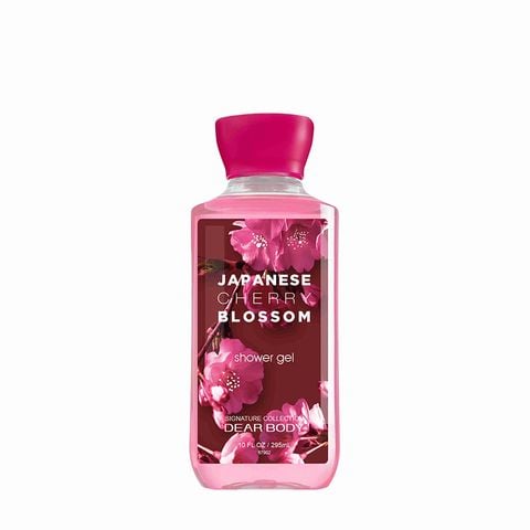  Sữa Tắm Nước Hoa Japanese Cherry Blossom Shower Gel - Dưỡng Ẩm Thơm Lâu 295ml 