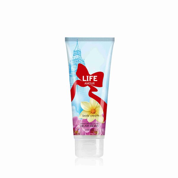  Kem Dưỡng Thể Nước Hoa Life Amour Body Cream - Thơm Lâu Mềm Mịn Da 226g 