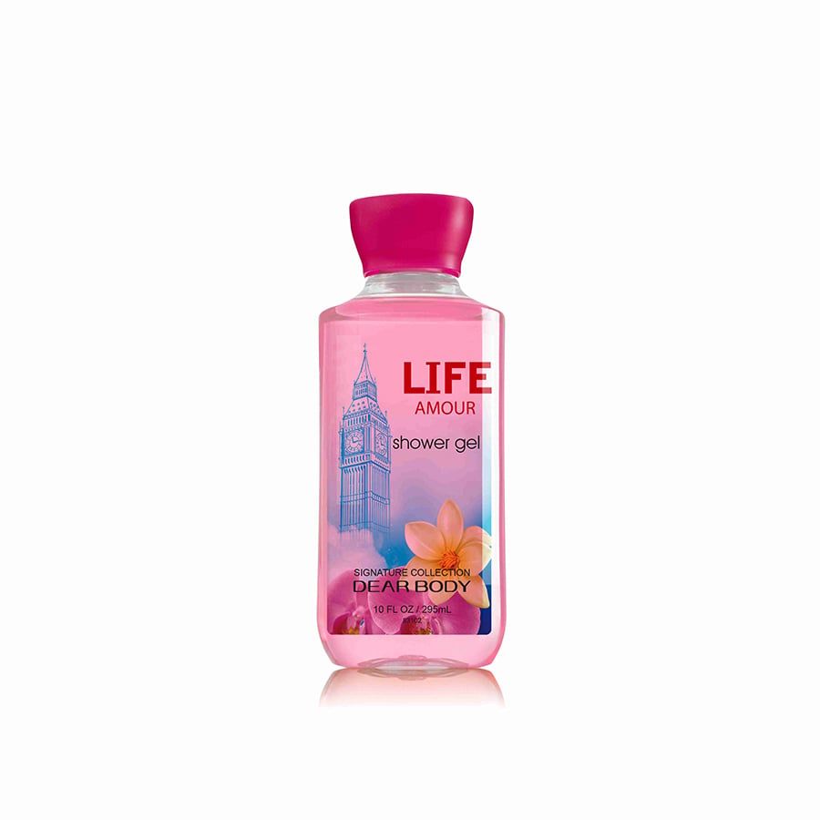  Sữa Tắm Nước Hoa Life Amour Shower Gel - Dưỡng Ẩm Thơm Lâu 295ml 