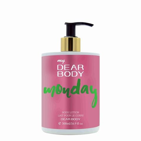  Sữa Dưỡng Thể Nước Hoa Monday Body Lotion - Thơm Lâu Mềm Mịn Da 500ml 