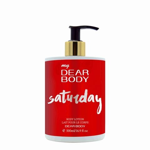  Sữa Dưỡng Thể Nước Hoa Saturday Body Lotion - Thơm Lâu Mềm Mịn Da 500ml 