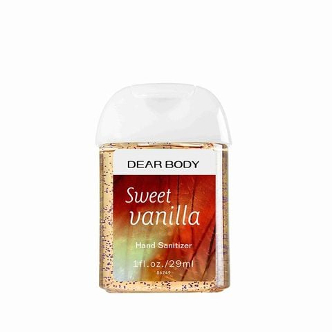  Gel Rửa Tay Khô Nước Hoa Sweet Vanilla Hand Sanitizer 29ml 