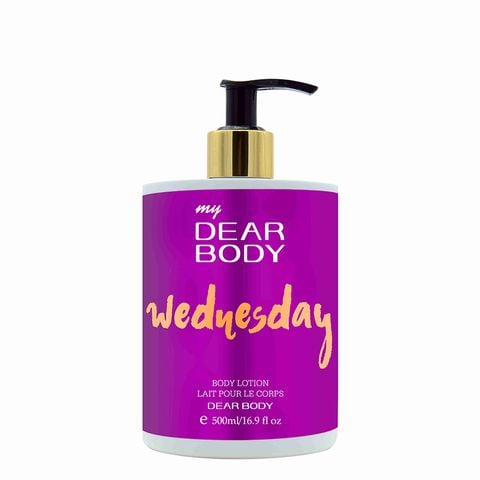  Sữa Dưỡng Thể Nước Hoa Wednesday Body Lotion - Thơm Lâu Mềm Mịn Da 500ml 