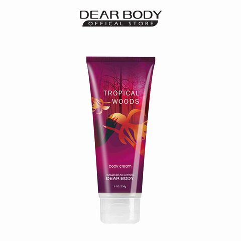  Kem Dưỡng Thể Nước Hoa Tropical Woods Body Cream - Thơm Lâu Mềm Mịn Da 226g (Limited Edition) 