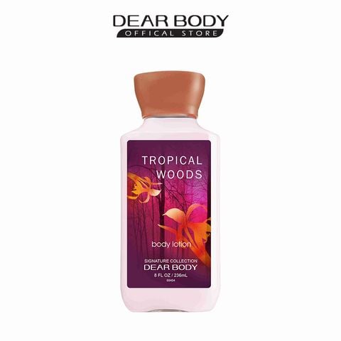  Sữa Dưỡng Thể Nước Hoa Tropical Woods Body Lotion - Thơm Lâu Mềm Mịn Da 236ml (Limited Edition) 