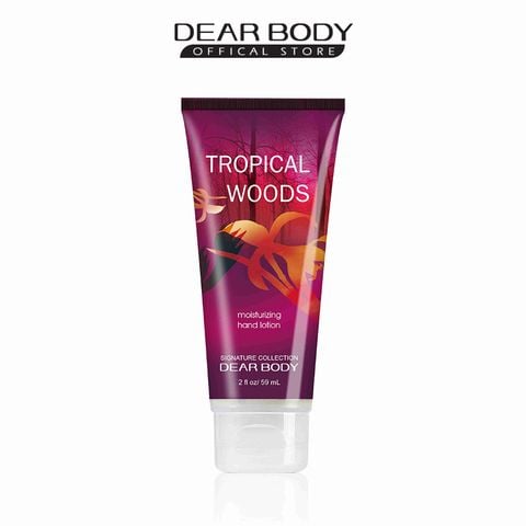  Kem Dưỡng Da Tay Nước Hoa Tropical Woods Hand Lotion - Thơm Lâu Mềm Mịn 59ml (Limited Edition) 