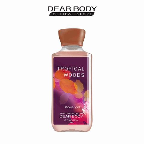  Sữa Tắm Nước Hoa Tropical Woods Shower Gel - Dưỡng Ẩm Thơm Lâu 295ml (Limited Edition) 