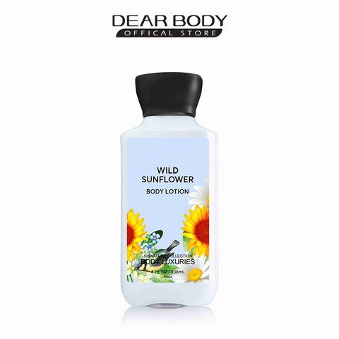  Sữa Dưỡng Thể Nước Hoa Wild Sunflower Body Lotion - Thơm Lâu Mềm Mịn Da 236ml (Limited Edition) 