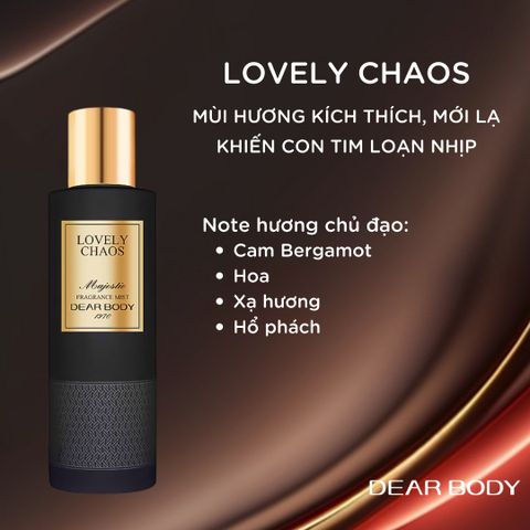  Xịt Thơm Toàn Thân Lovely Chaos Fragrance Body Mist 270ml 