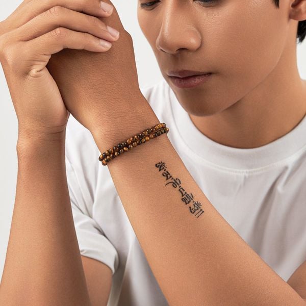  Vòng tay mắt hổ vàng (Tigers’ eye): Sức mạnh cá nhân - mã VTN30 