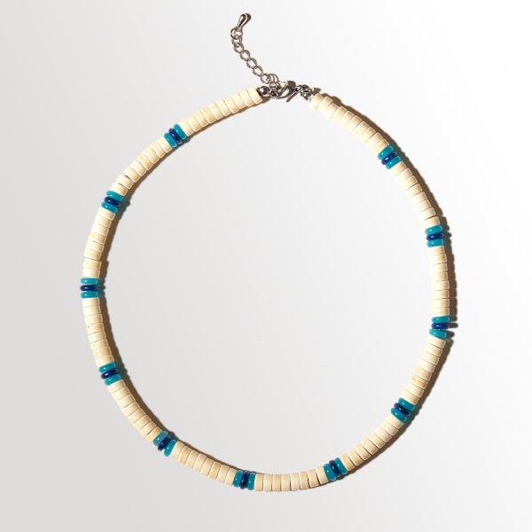  Dây chuyền đá Amazonite và Lapis lazuli: Lạc quan và yên bình - mã DCN26 