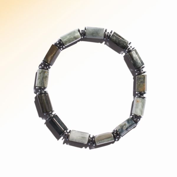 Vòng tay đá Serpentine: Giải phóng nỗi sợ hãi - mã VTN78 